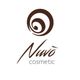 Logo di Nuvò Cosmetic con spirale marrone su sfondo bianco.