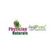 Logo of Physician Naturals with "Simply Pure Super Supplements" slogan.