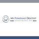 Logo of "My Pompano Dentist, Andrew Browne, DDS" with a tooth icon on the left.
