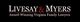 "Livesay & Myers logo: Award-Winning Virginia Family Lawyers on a black background."