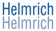 Textlogo: Der Name "Helmrich" erscheint zweimal übereinander, in Blautönen geschrieben.