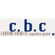 Logo mit der Aufschrift: "c.b.c. logistics gmbh" über einem Barcode.