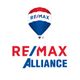 RE/MAX Alliance logo with a red, white, and blue hot air balloon above the name.