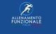 Logo blu con figura stilizzata di un atleta e testo "Allenamento Funzionale Italia".
