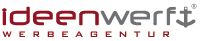 Logo der Ideenwerft Werbeagentur mit einem Anker-Symbol.