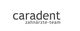 Logo mit Text "caradent zahnärzte-team" auf weißem Hintergrund.