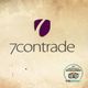 Logo "7 contrade" e certificato di eccellenza TripAdvisor 2017 su sfondo beige.
