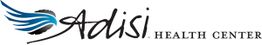 Logo of Adisi Health Center with stylized blue wing and black text.
