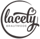 Logo von "lacetty Brautmode" in verschnörkelter Schrift auf weißem Hintergrund.