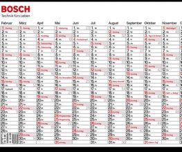 Plakatkalender Bühner