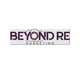 Logo with "BEYOND RE MARKETING" and a camera lens icon within the text.