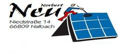 Logo mit Solarzellen, Adresse: Niedstraße 14, 66809 Nalbach.