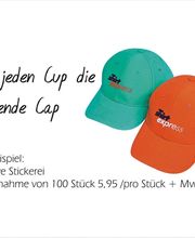 Cap individuell Bestickt