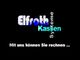 Textlogo auf schwarzem Hintergrund: "Elfroth Kassen Systeme. Mit uns können Sie rechnen ...".