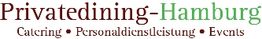 "Logo von Privatedining-Hamburg mit Catering, Personaldienstleistung und Events."
