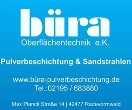 büra Oberflächentechnik e.K Logo