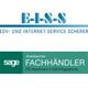 Logo von EDV- und Internet-Service Scherer und Sage Fachhändler-Zertifikat.