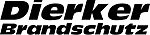 Textlogo: "Dierker Brandschutz" in schwarzer Schrift auf weißem Hintergrund.
