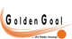 Logo mit der Aufschrift "Golden Goal" und einer orangefarbenen Kugel. Text: "... die finale Lösung!"