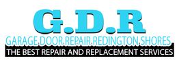 G.D.R logo for garage door repair in Redington Shores, offering top repair and replacement services.