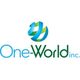 Logo of One-World Inc. with a stylized globe design above the company name.