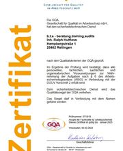 GQA-Zertifikat 2022