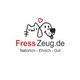 FressZeug.de Logo mit Katze, Hund und Herz. Text: "Natürlich - Ehrlich - Gut".