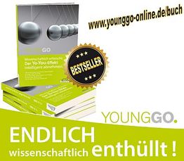"Buch 'YoungGo' über den Yo-You-Effekt mit 'Bestseller'-Siegel, www.younggo-online.de/buch."