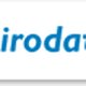 Blaues Logo mit Schriftzug "mirodata" auf weißem Hintergrund.