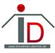 Logo: Buchstaben ID unter einem Dach mit einer roten Kugel darüber. Text: www.immobilien-dammer.de