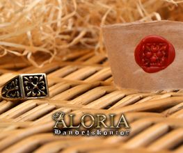 Mittelalter Schmuck Siegelringe 