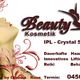 Frau mit Blumen im Haar, Beautytek Kosmetik-Werbung, Kontakt: 04502-7659999.