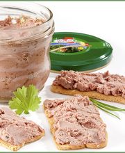 Original Weser Ardenner Wildschweinpastete mit Steinpilzen