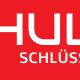 Rotes Logo mit weißem Text: "SCHULTE SCHLÜSSELDIENST".
