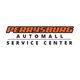 Logo of Perrysburg Automall Service Center with bold orange and black text.
