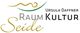 Logo mit Text: "Ursula Daffner - Raum Seide Kultur" in verschiedenen Schriftarten.