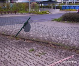 Maschendrahtzaun defekt
