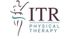 Logo of ITR Physical Therapy with an abstract figure next to the text.