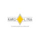 Logo mit gelbem Karodetail; Text: "Karo Lina - Schneiderhandwerk aus Leidenschaft".