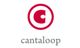 Rotes "c" in Kreis auf weißem Hintergrund, darunter der Schriftzug "cantaloop".