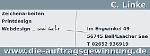 Visitenkarte mit Text und Kontaktinformationen, Webseite: die-auftragsgewinnung.de