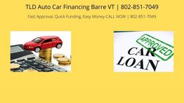 Red toy car on coins, calculator, and approved car loan concept on yellow background.