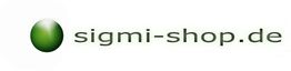 Grünes Kugel-Logo neben dem Text "sigmi-shop.de" auf weißem Hintergrund.