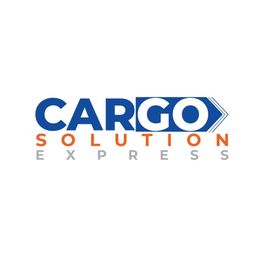 Logo of "Cargo Solution Express" with blue and orange text and an arrow design.
