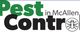 Pest Control logo with text "Pest Control in McAllen" and insect icon.