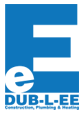 Blue recycling symbol with three arrows forming a triangle.