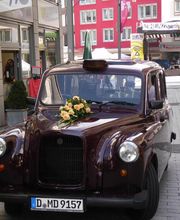London-Taxi mit Chauffeur in Düsseldorf.