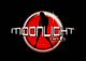 Logo des Moonlight Clubs mit rotem Kreis, Silhouette einer Frau und Schriftzug auf schwarzem Hintergrund.