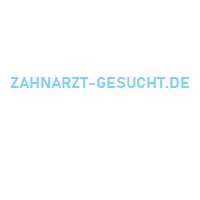 Text: "ZAHNARZT-GESUCHT.DE" in blau auf weißem Hintergrund.