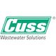 Cuss-Logo mit grünem Hintergrund und dem Schriftzug "Wastewater Solutions" darunter.